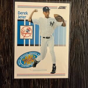 Derek Jeter Rookie card
